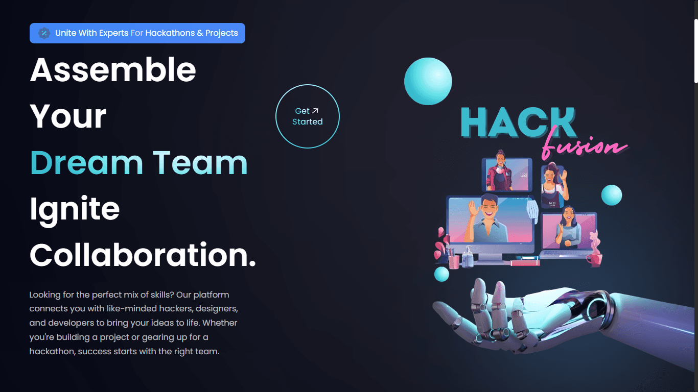 Showcase image for Hack Fusion