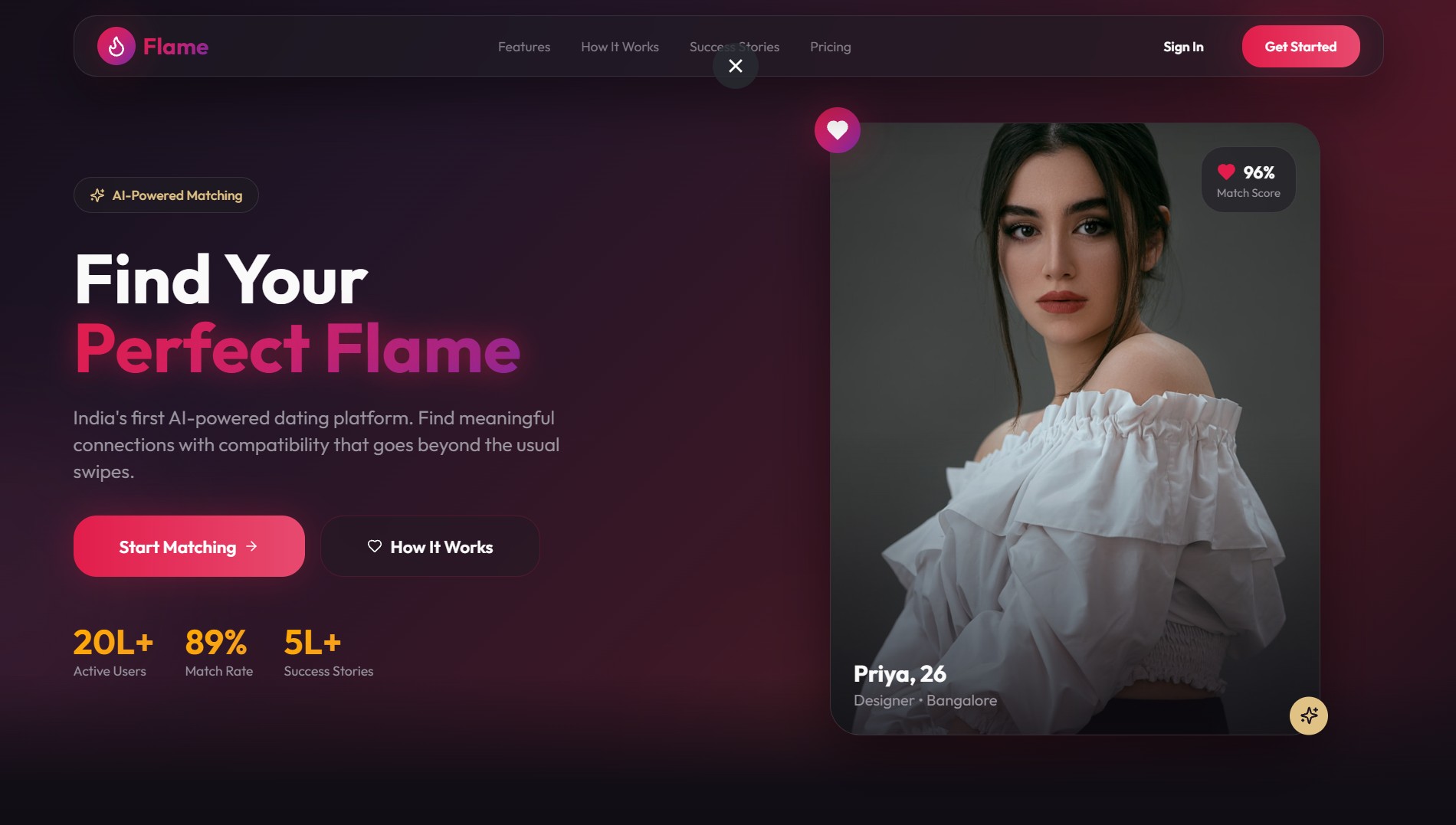 Flame screenshot 2