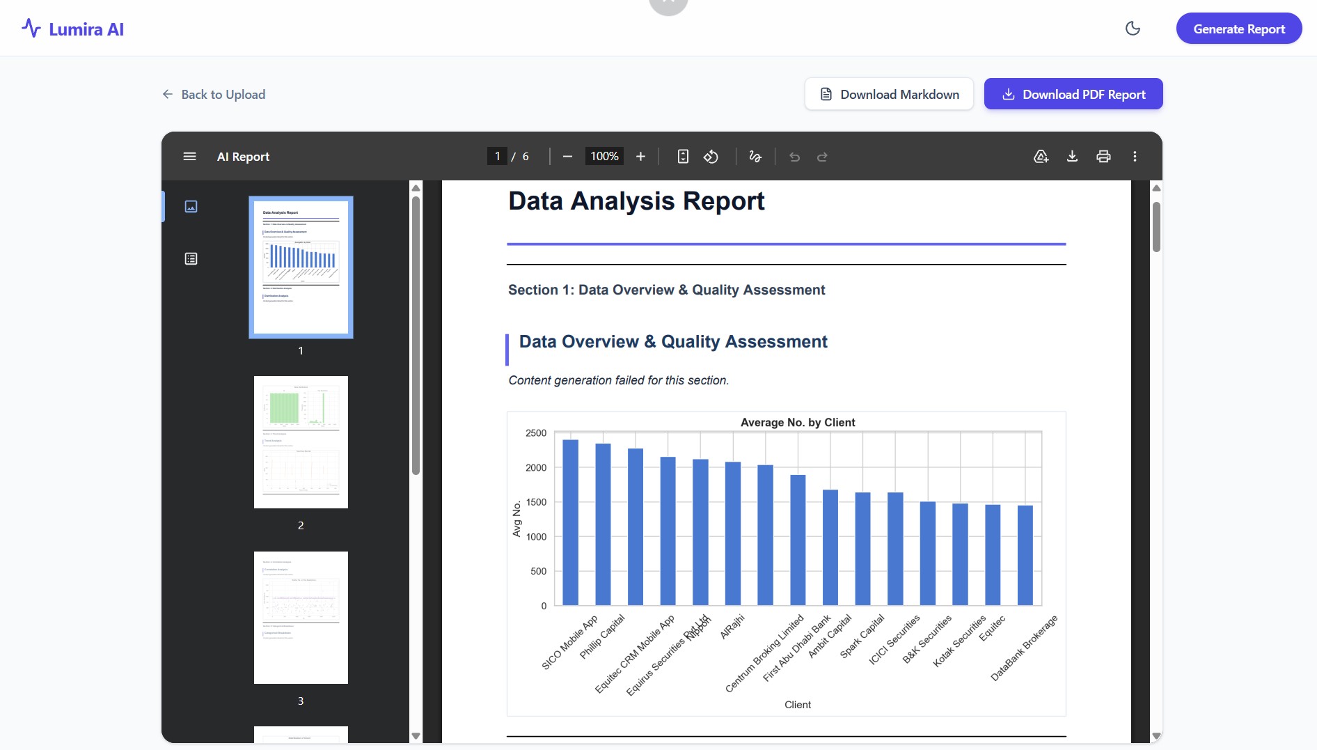 Lumira AI screenshot 4