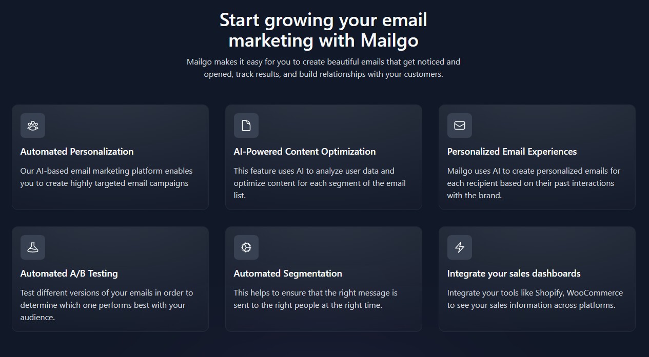 Mailgo AI Marketing screenshot 4