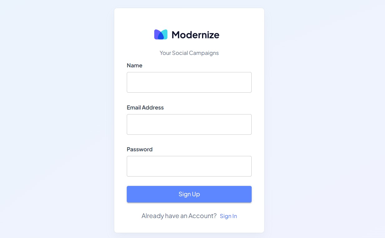 Modernize BI Dashboard screenshot 4