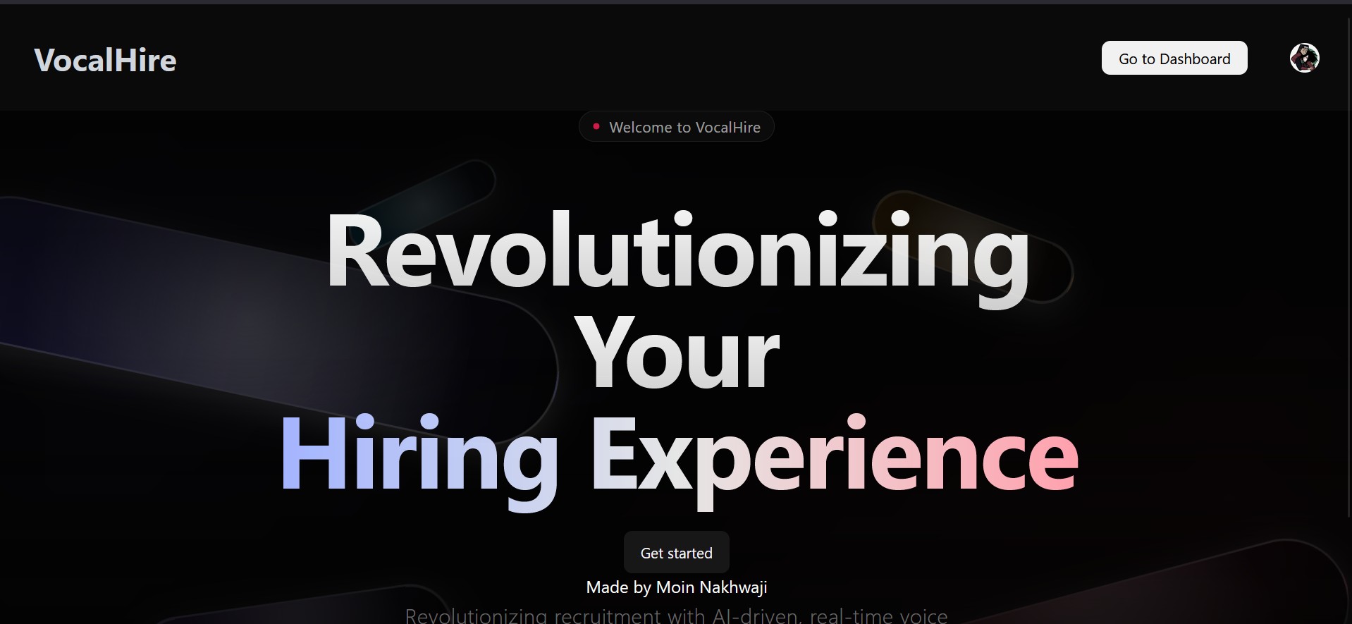VocalHire: Real-Time Interview Platform screenshot 2